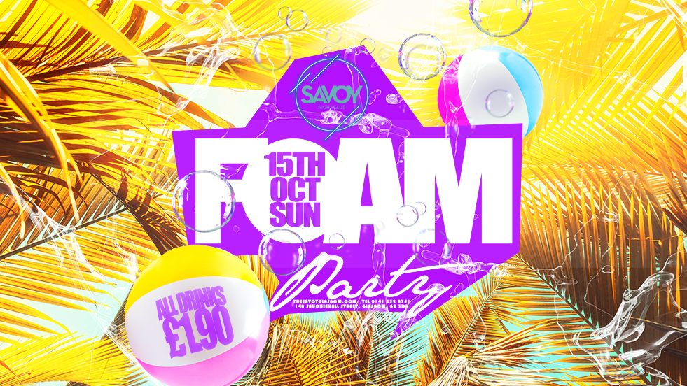 Foam Party 15th October